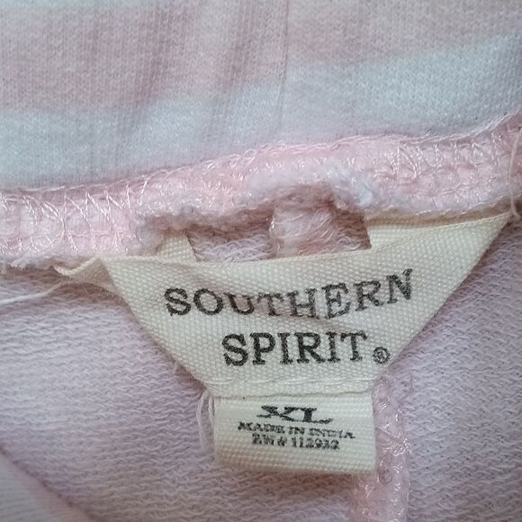Suthern Spitit Light Pink Women's Terry Cotton Shorts - Picture 2 of 5